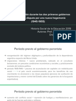 Peronismo-Reforma Del Sistema Educativo