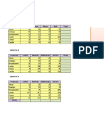 Ejercicios Microsoft Excel Practica