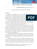 A Educacao Fisica Nas Escolas Publicas e Privadas