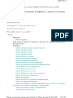 2017 Convenio Colectivo Nacional de Empresas de Ingenieria y Oficians de Estudios Tecnicos