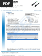 Sma Male To Sma Male Low Loss Test Cable 50 CM Length Using Pe-P300Ll Coax, Rohs