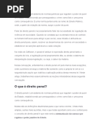Trabalho direito penal - prof julio