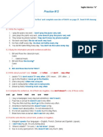 Practice #12: Inglés Técnico "A"