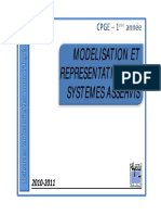 Modelisation Et Representation Des Systemes Asservis. PDF Cour