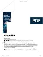 Citas APA – Normas APA