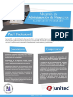 Maestría En: Administración de Proyectos