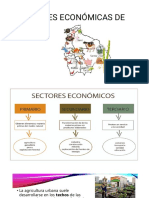 Actividades Económicas de Bolivia