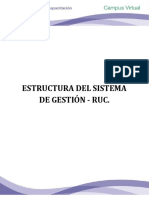 1. Estructura Del Sistema de Gestión - Ruc