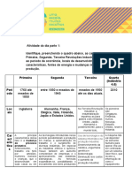 Atividades Do Dia Aula Terceiro Ano Sesi Ctai - Humanas