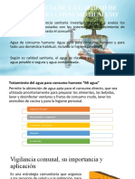 VIGILANCIA DE LA CALIDAD DE AGUA PARA CONSUMO