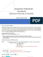 Ejercicio Cournot - Colusión Desarrollado 20210109