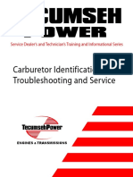 Tecumseh Carburetor ID, Trouble & Service Manual
