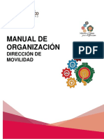 Manual de Organizacion Direccion de Movilidad