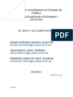 Ensayo Sobre Clasificación Del Agua