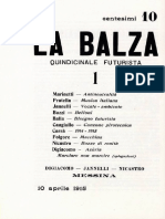 La Balza Futurista 1 10 Apr 1915