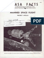 NASA Facts Manned Space Flight Project Apollo