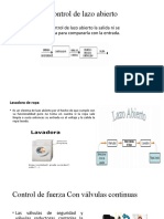 Sistemas de Control de Lazo Abierto