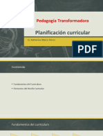 Planificación Curricular en Pedagogía Transformadora - LKMT 2021