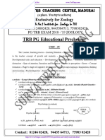 Tet PGTRB Psychology Study Material Unit 4