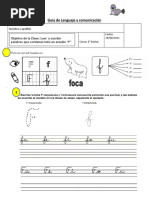 Guia Letra R | PDF | Artes del Lenguaje y Comunicación