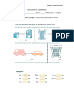 Evaluación de CM y Metros