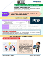 V EXPERIENCIA DE APRENDIZAJE - ACT 2 - 3° y 4° GRADO EPT ...