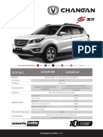 Ficha Tecnica Changan CS35