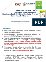 Kesepakatan Pert. Optimalisasi Penurunan STUNTING Revisi