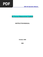 3D Runout Measurement System Op Manual English