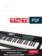 Panorama T4-T6 With Nektarine 2.0 and MCU Compatible DAW_MacOS.en.Es