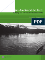 Analisis Ambiental Del Peru - Retos Para Un Desarrollo Sostenible