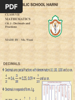 Delhi Public School Harni: Mathematics