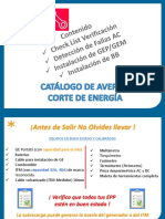 OMS-Catálogo de Averías Corte de Energía 001