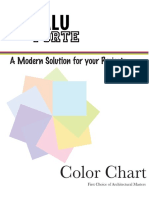 Color Chart Colores de Aluminio