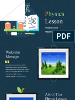 Physics Lesson PowerPoint Template by SlideWin