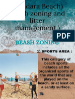 Beash Zoning: 1) Sports Area