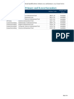 Pearson Edexcel Iprimary and Ilowersecondary