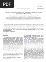 Customer Segmentation and Strategy Development Based On Customer Lifetime Value: A Case Study