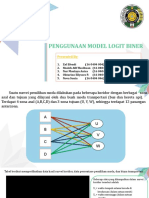 Metode Logit Biner Selisih Dan Nisbah