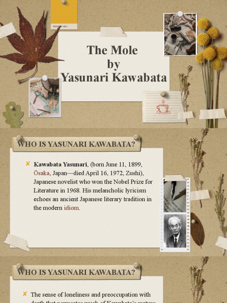 The Mole By Kawabata Pdf