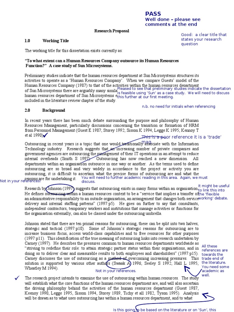 How to write a qualitative research proposal picture