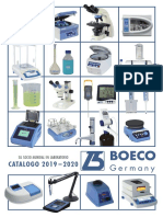 Catálogo BOECO Equipos de Laboratorio