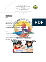 Republic of The Philippines Region V Schools Division of Camarines Sur
