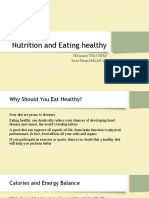 Nutrition and Eating Healthy Pe1 B