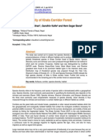 Avifaunal Diversity of Khata Corridor Forest