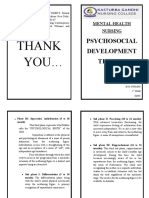 Thank You : Psychosocial Development Theory