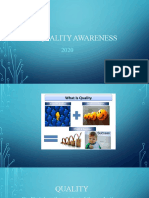 Quality Awareness 2020