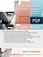 M1 - Introduction To Transfer Taxaion - Students'
