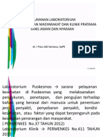 Pelayanan Laboratorium Puskesmas