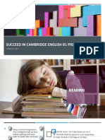 Succeed in Cambridge English B1 Preliminary Reading, Listening, Writing and Speaking